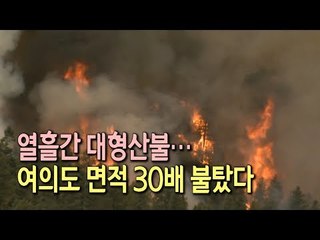 미 콜로라도 대형산불…여의도 면적 30배 태워/ 연합뉴스 (Yonhapnews)