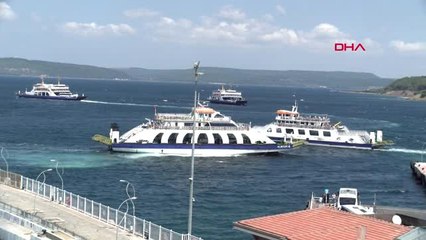 Çanakkele Çanakkale'de Deniz Ulaşımı Bayramı Yoğunluğuna Hazır Hd