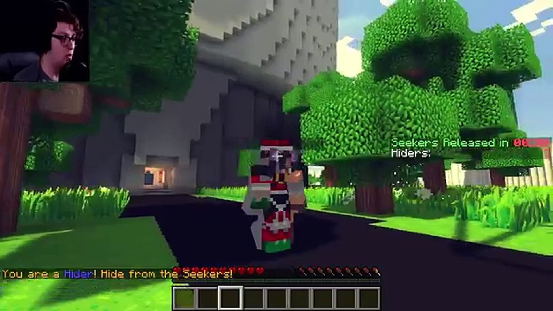 Minecraft, HIDE N SEEK! w/FaceCam!