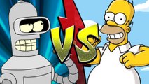 'Futurama' vs. 'The Simpsons' | Nerdfight