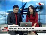 Pesawat Hercules TNI Jatuh di Pemukiman Penduduk di Medan