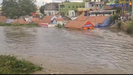 கொள்ளிடம் ஆற்றில் திடீர் உடைப்பு ஏற்பட்டதால் 700 வீடுகளை வெள்ளம் சூழ்ந்தது