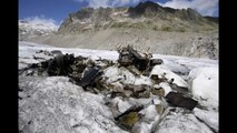 El deshielo de un glaciar descubre un avión de la Segunda Guerra Mundial