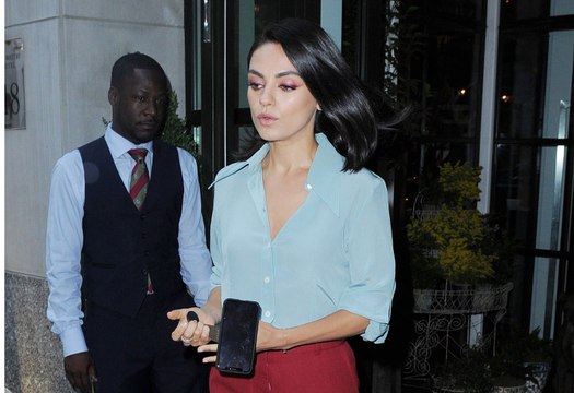 Watch: Mila Kunis 'Almost Died' On Honeymoon With Ashton Kutcher!