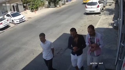 Hırsızlık Anı Güvenlik Kamerasında