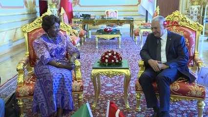 Binali Yıldırım, Zambiya Cumhurbaşkanı Yardımcısı Wina ile Görüştü