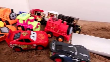 Thomas And Friends Train Toy&Disney Pixar cars 3 Learn Colors | Learning Videos For Children |toycar