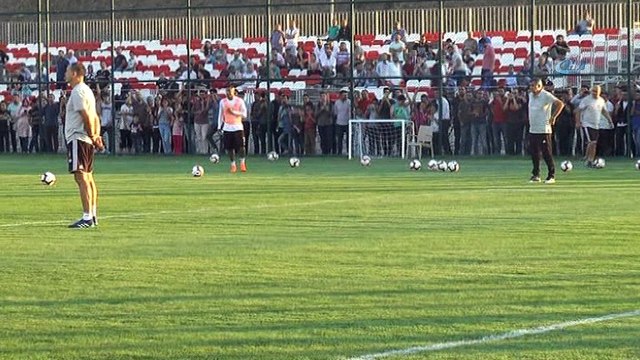 Beşiktaş, BB Erzurumspor maçı hazırlıklarını sürdürdü