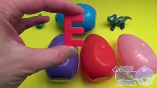 Spider Man Surprise Egg Learn A Word! Spelling Facial Features! Lesson 4