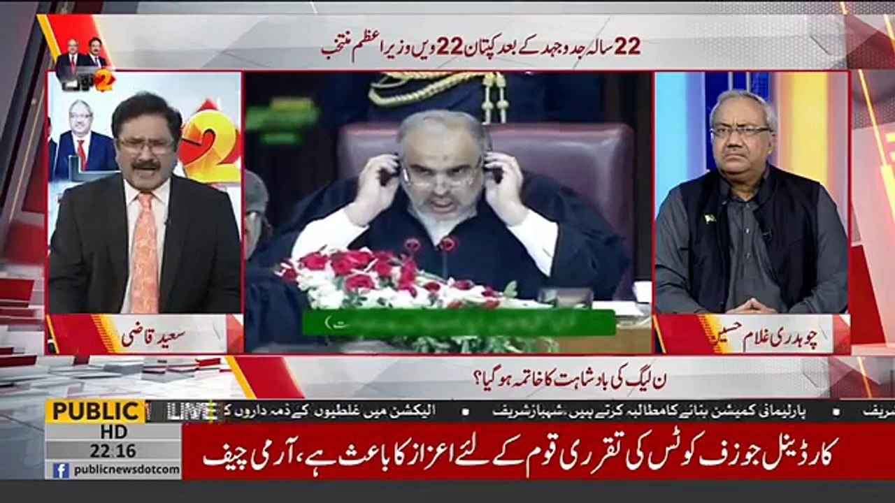 Imran Khan ki takreer ko bachkana kehne walo ko Ch Ghulam Hussain Ka jawab