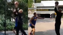 LaVar Ball FINALLY Shows Michael Jordan His Ball Skills In LEAKED FOOTAGE!