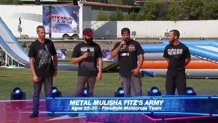 Americas Got Talent new S10E04 Metal Mulisha Motocross Stunt Act