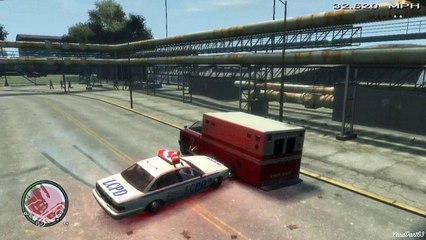 GTA IV Stolen Ambulance Police Chase