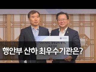 지난해 경영실적 가장 우수한 행안부 산하기관은? / 연합뉴스 (Yonhapnews)