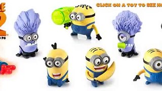 McDonalds Despicable Me 2 Toys (USA)