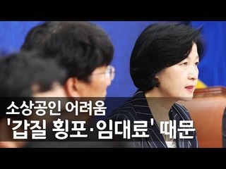 추미애 "최저임금 인상, 을과을 갈등 안돼" / 연합뉴스 (Yonhapnews)