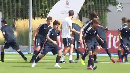 El Cadete B empieza la pretemporada a las órdenes de Raúl González