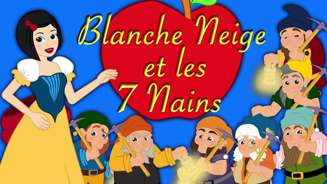 Blanche Neige et les 7 Nains - 1 Conte + 4 comptines et chansons  - dessins animés en français