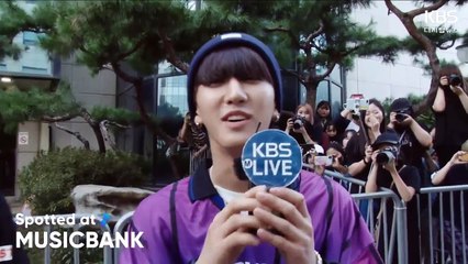 [180817] Stray Kids Spotted at Music Bank