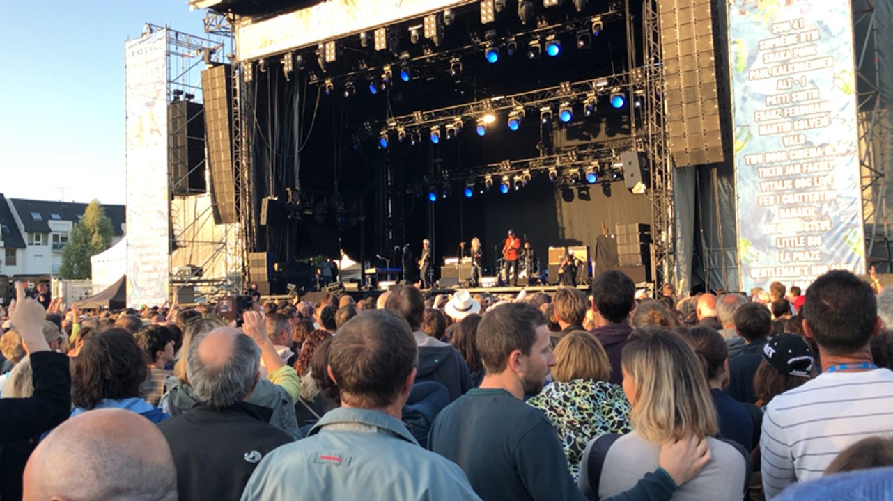 La légende Patti Smith enchante la Fête du Bruit
