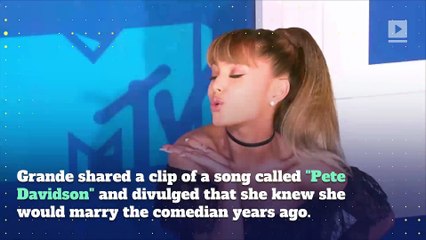 Ariana Grande Knew She Would Marry Pete Davidson in 2016