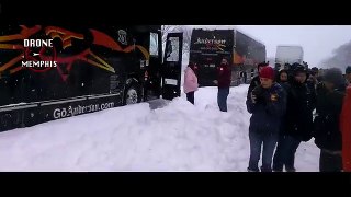 Drivers Stuck On PA Turnpike from winter storm!
