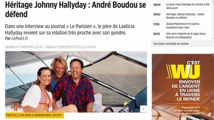 "Sans nous, Johnny serait mort bien avant et ruiné" : l'interview choc du père de Laeticia Hallyday