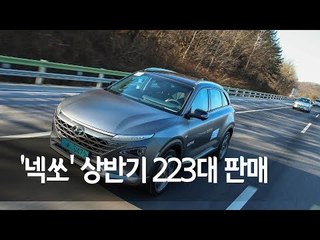 수소전기차 '넥쏘' 상반기 223대 판매…수소차 최대 기록 경신할듯 / 연합뉴스 (Yonhapnews)
