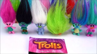 Dreamworks Trolls Series 2 Blind Bag Help Names Fun Toy Bags Opening Surprise Toys Kids