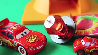 Play Doh Candy Ring Pop with Disney Cars Lightning McQueen Family Play Doh Tutorial Disney
