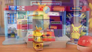 Pokemon GO Surprise Eggs Toys Slime Clay With Pokemon Center Playset
