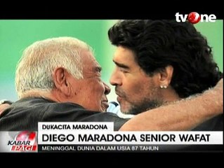 Ditinggal Sang Ayah, Diego Maradona Berkabung