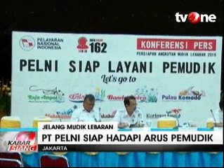 25 Kapal Pelni Disiapkan Angkut Pemudik