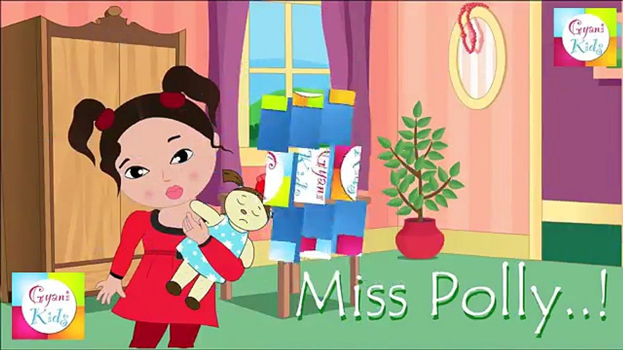 Miss Polly had a Dolly Popular Nursery Rhymes | Cartoon Animation For Children