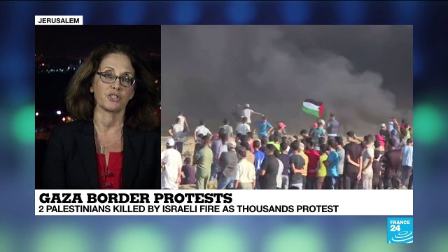 Gaza border protests see Palestinians killed by Israeli fire