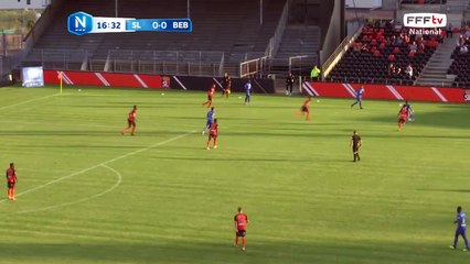 La frappe de BOUJEDRA est captée par le gardien de Laval.
