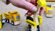 Çocuk oyunları oyuncak arabalar, inşaat videoları
