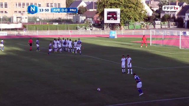 Coup franc et la tête qui passe au dessus