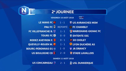 Informations 2e journée
