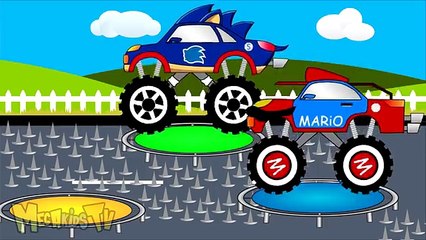 Learning Colors with Rabbit Truck and Tow Truck Learning Video For Kids