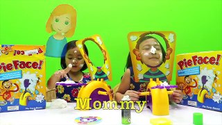 PIE FACE CHALLENGE Toddler Daddy Finger The Finger Family Song Lifia Niala Elsa