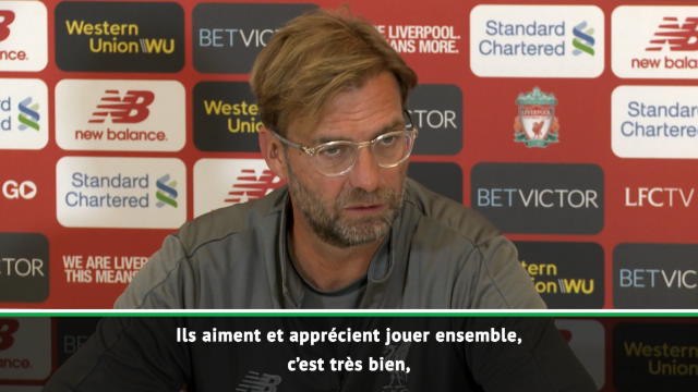 Liverpool - Klopp : Salah, Mané et Firmino ne sont pas en compétition
