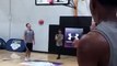 Steph Curry makes tough shots look so simple - Warriors Basketball Camp 2018
