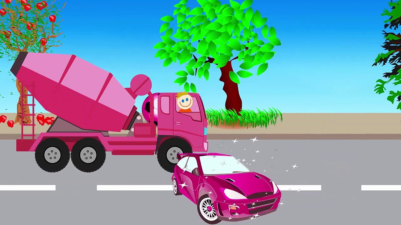 Learn Colors with Cars and Surprise Eggs for Kids - Street Vehicles Colors Collection