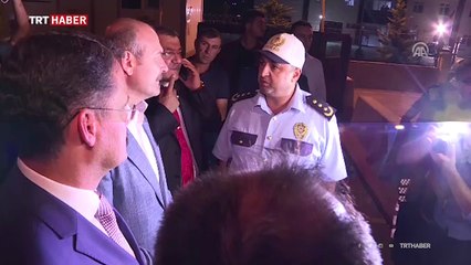 İçişleri Bakanı Soylu trafik denetimine katıldı