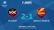 J3 : SO Cholet - Quevilly Rouen Métropole (2-1), le résumé