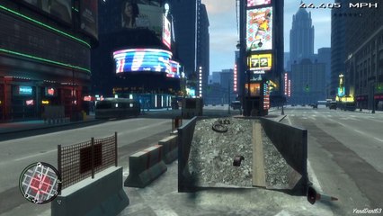 GTA IV - Gone Postal (Mail Truck Police Chase)