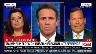 Ana Navarro on Donald Trump flip-flops on Russian Election interference. #DonaldTrump #RussiaProbe