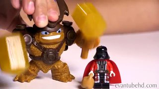 Skylanders Trap Team HAPPY MEAL TOYS! Complete Collection guest starring LEGO Minifigures!