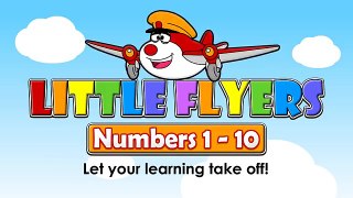 Numbers 1 10 Learning for Kids Little Flyers Series